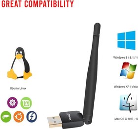 تصویر فلش دانگل وای فای استارست wifi starsat اصلی چراغ دار فابریک Flash wifi starsat