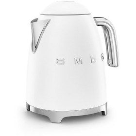 تصویر کتری برقی اسمگ رنگ سفید مدل KLF03 smeg kettle KLF03