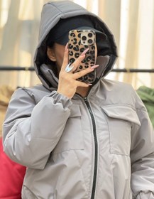 تصویر کاپشن سیلیکونی - قرمز 