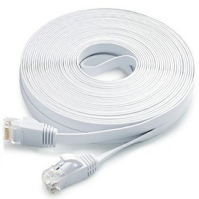 تصویر کابل شبکه پچ کورد 4.5 متری CAT.5E Flat Cable ROHS 
