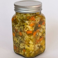 تصویر ترشی مخلوط ارگانیک ۵۰۰ گرم 