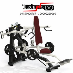 تصویر دستگاه پرس سرشانه متحرک وزنه آزاد Free weight movable shoulder press machine