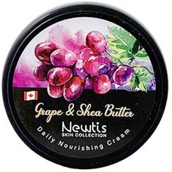 تصویر کرم مرطوب‌کننده نیوتیس حاوی انگور و شی باتر حجم ۲۰۰ میلی لیتر 