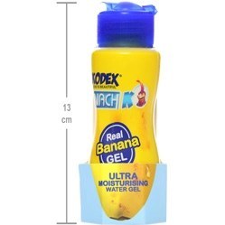 تصویر ژل روان کننده با رایحه موز ناچ کدکس با حجم 90 میلی لیتر Banana Ultra Moisturising Water Gel