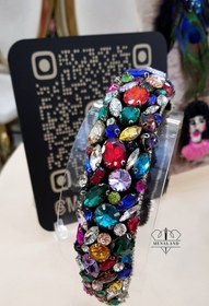 تصویر تل جواهردوزی نگین دار اصل 