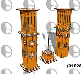 تصویر طرح لیزر جاعودی بادگیر 