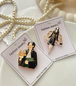 تصویر گل سینه وکالت 