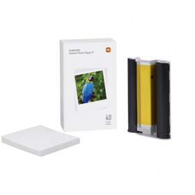 تصویر کاغذ عکس فوری پرینتر شیائومی 3 اینچی(40 عددی) Xiaomi Instant Photo Paper 3inch SD30