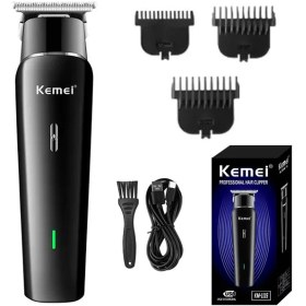 تصویر ماشین اصلاح سر صورت کیمی مدل KM-1115 KM-1115 Kemei Hair clipper