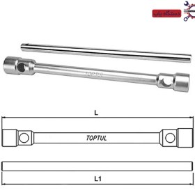 تصویر آچار چرخ کامیونی mm24-27 تاپ تول TOPTUL کد CTIA2427 