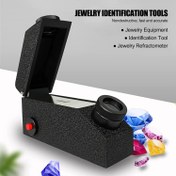 تصویر رفرکتومتر گوهرشناسی ( منبع نور داخلی ) Internal Gem Refractometer