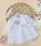 تصویر پیراهن نوزادی دخترانه ترک 