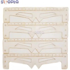 تصویر شابلون ابرو چهار عددی 