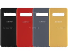 تصویر قاب سیلیکونی اصلی Samsung S10 Plus Siliconi Cover Case For Samsung S10 Plus