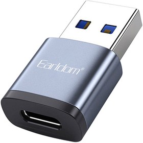 تصویر مبدل او تی جی تایپ سی به یو اس بی ارلدام Earldom ET-OT61 Type-C to USB OTG Converter 