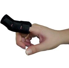 تصویر اسپیلنت انگشت نئوپرنی کوتاه – 10101 برند کیورد Short neoprene finger splint - 10101