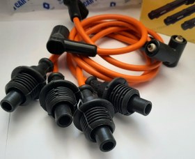 تصویر وایر شمع تقویتی پژو 405 و پارس و سمند تسکا Spark Plug Wire