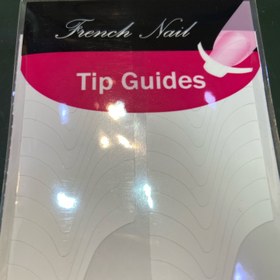 تصویر برچسب فرنچ ناخن Tip Guides 