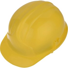 تصویر كلاه ايمني زرد 