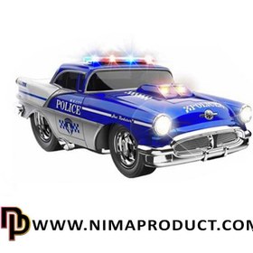 تصویر ماشین کنترلی شارژی پلیس مدل Hot Rod Patrol 