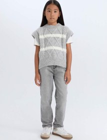 تصویر بافت و ژاکت بچگانه دیفکتو defacto 