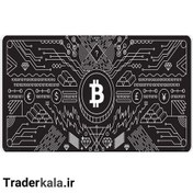 تصویر ماوس پد مخصوص بازی طرح بیت کوین کد MPB1054 