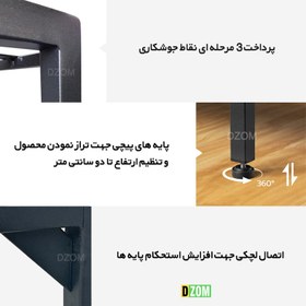 تصویر میز اداری دیزم مدل TLD-93D43-90BRNONE 