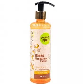 تصویر شامپو مغذی عسل و ماکادمیا شون (schon) -حجم 300میل Honey And Macadamia Extract Shampoo