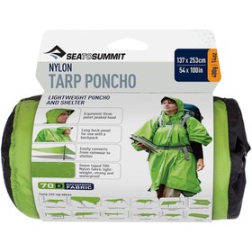 تصویر پانچو سبز سی تو سامیت مدل Nylon Tarp Poncho 