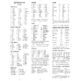 خرید و قیمت دانلود کتاب TeX reference card (A4 paper) | ترب