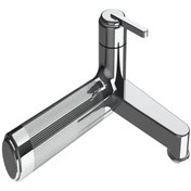 تصویر شیر توالت راسان مدل رزالین کروم مات 