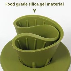 تصویر دریپر سیلیکونی 4 کاپ 