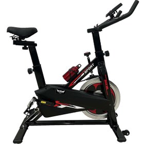 تصویر دوچرخه اسپینینگ خانگی آیرون لایف مدل 6105 Iron Life home spinning bike model 6105