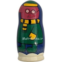 تصویر ماتروشکا 5 تایی 18 سانت پپا پیگ 