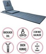 تصویر مت یوگا سبز 3XL صندلی نفس مدیتیشن از کوسن زمینی و مات پارچه پشتیبانی می کند REMEGE 