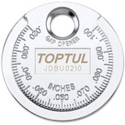 تصویر گیج تنظیم دهانه شمع موتور تاپ تول TOPTUL مدل JDBU0210 