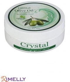 تصویر کرم مرطوب کننده صورت و بدن زیتون کریستال Crystal Moisturizing Cream Olive