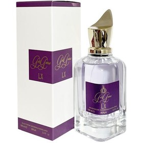 تصویر ادکلن جورجیوس زنانه مدل ال ایکس بنفش حجم 100 میل Gorgeous LX Eau de Parfum 