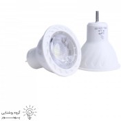 تصویر لامپ هالوژن ۷ وات پایه سوزنی آفتابی 