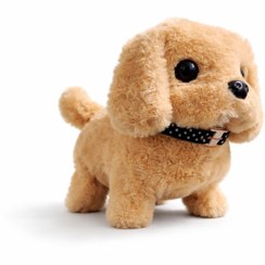 تصویر سگ موزیکال راه‌رونده باطری‌خور 