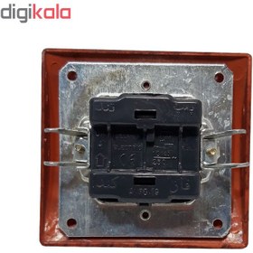 تصویر کلید کولر دلند مدل آریا طرح چوب deland ariya model