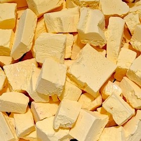 تصویر بستنی خشک پرتقالی پفکی 30 گرمی (فریز درایر freeze-dried) 