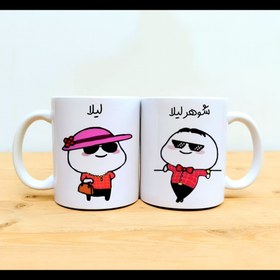 تصویر ماگ زن و شوهر 