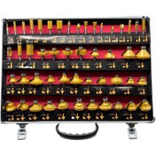 تصویر ست ۵۰ عددی تیغ اور فرز اوتنسی شفت ۶ و ۸ میلیمتر 