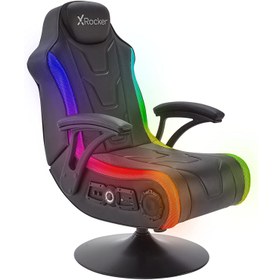 تصویر صندلی گیمینگ ایکس راکر Monsoon RGB 4.1 Monsoon RGB 4.1 Stereo Audio Gaming Chair with Vibrant LED