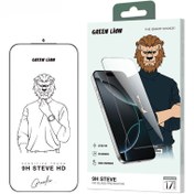 تصویر محافظ صفحه نمایش شفاف اپل مدل 9H Steve برای آیفون ۱۷ پرو مکس 