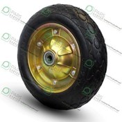 تصویر چرخ توپر لاستیکی آجدار سبلان 