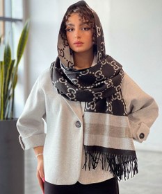 تصویر شال موهر گوچی 