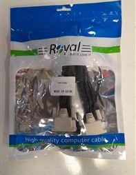 تصویر کابل ROYAL 1.5M DVI 