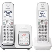 تصویر تلفن بی سیم پاناسونیک KX-TGD532 دو گوشی Panasonic KX-TGD532 Cordless Phone